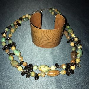 Necklace and bracelet